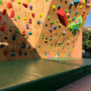 Colchoneta para escalada